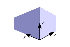Simple 3D box.